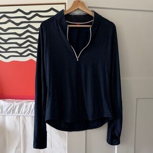 Wilson ALL DAY HALF-ZIP CLASSIC NAVY Xl